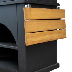 SS05-B Kule Barbekü (Fırınlı Barbekü)