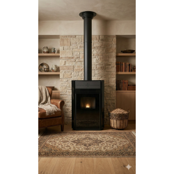 SE03 Elektrikli Fanlı Pelet (Black Seri)