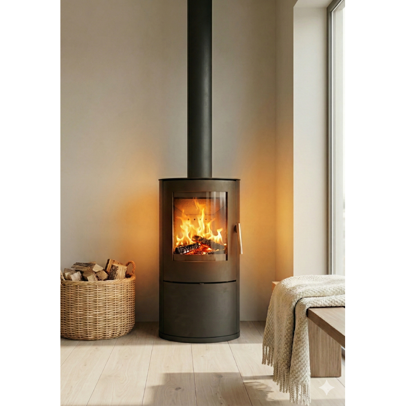 SS02 Odun Şöminesi (8 kw Isı Gücü)