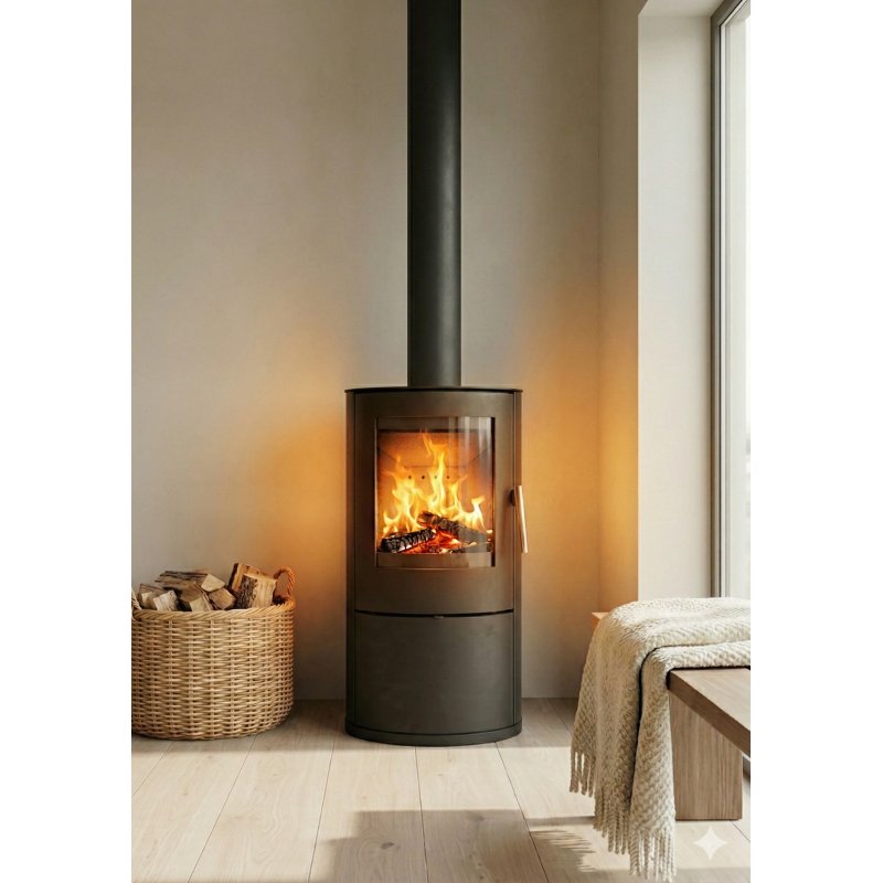 SS02 Odun Şöminesi (8 kw Isı Gücü)